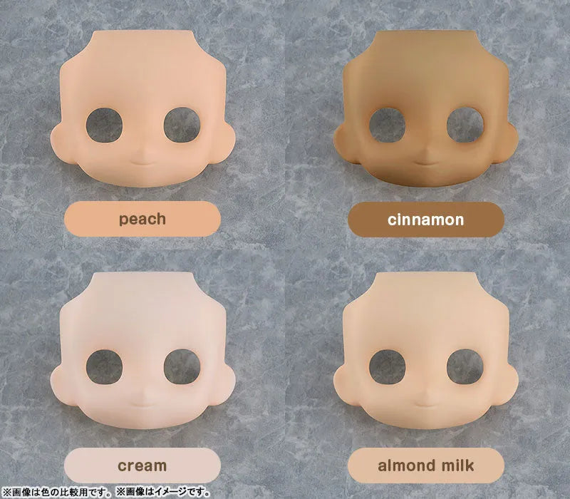 Nendoroid Doll - Customizable Face Plate 02 - Cream (Good Smile Company)ㅤ – Good Smile Company – ActionFigureBrasil