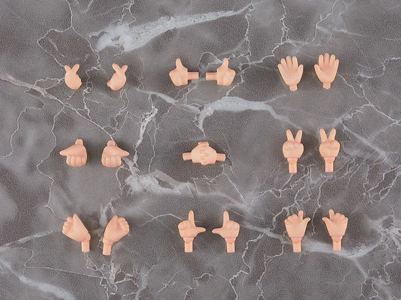 Nendoroid Doll Hand Parts Set 02 (peach)ㅤ – Good Smile Company – ActionFigureBrasil