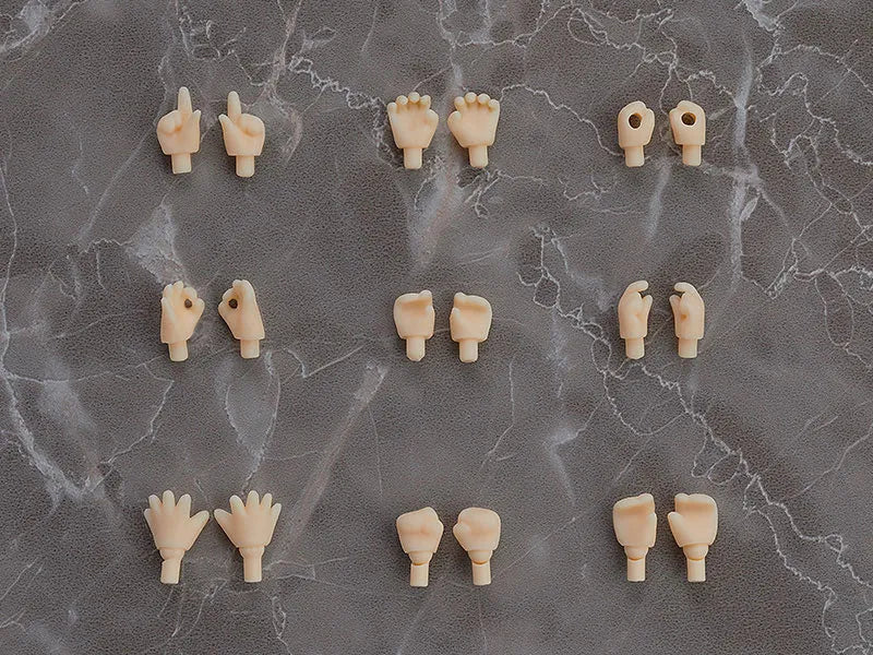 Nendoroid Doll Hand Parts Set (almond milk)ㅤ – Good Smile Company – ActionFigureBrasil