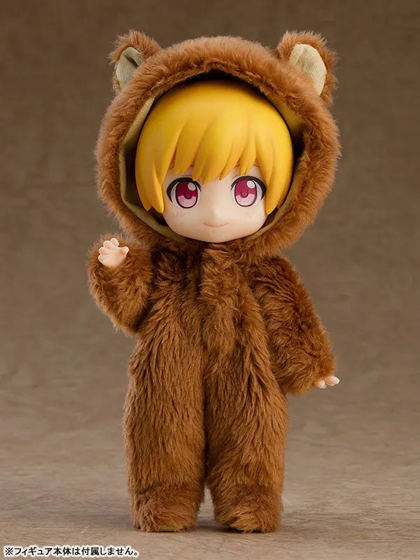 Nendoroid Doll Kigurumi Pajama - Bear - Brown (Good Smile Company)ㅤ – Good Smile Company – ActionFigureBrasil