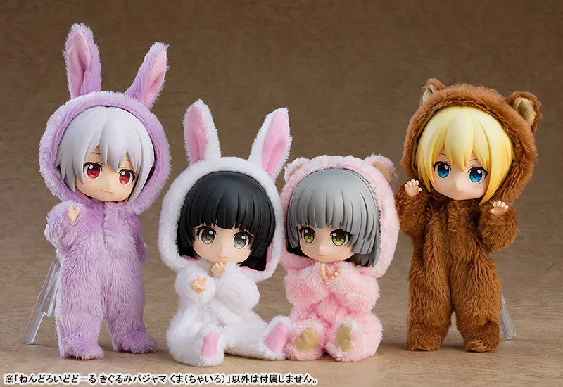 Nendoroid Doll Kigurumi Pajama - Bear - Brown (Good Smile Company)ㅤ – Good Smile Company – ActionFigureBrasil