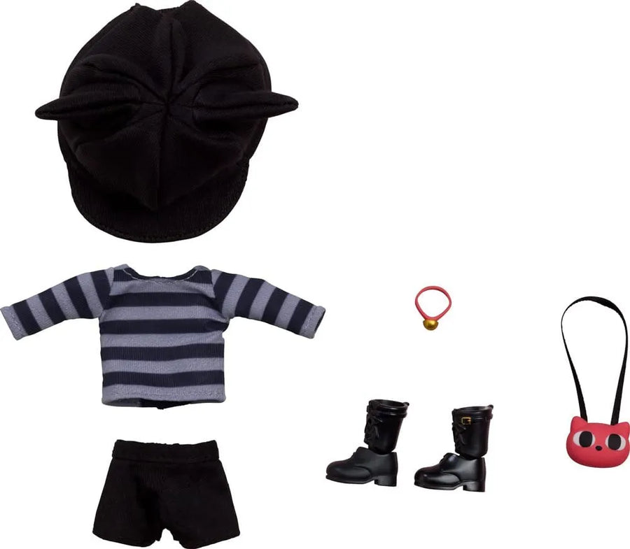 Nendoroid Doll: Outfit Set - Cat-Themed Outfit - Gray (Good Smile Company)ㅤ – Good Smile Company – ActionFigureBrasil