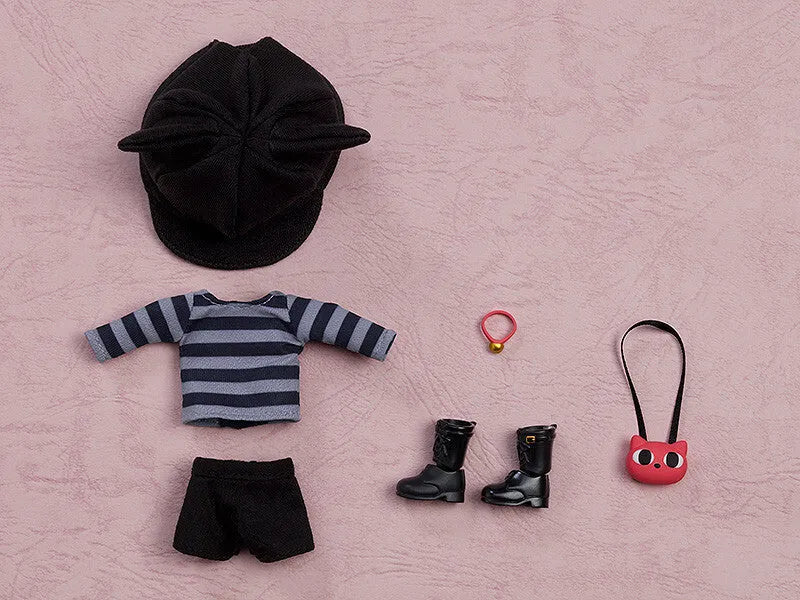 Nendoroid Doll: Outfit Set - Cat-Themed Outfit - Gray (Good Smile Company)ㅤ – Good Smile Company – ActionFigureBrasil