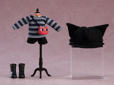 Nendoroid Doll: Outfit Set - Cat-Themed Outfit - Gray (Good Smile Company)ㅤ – Good Smile Company – ActionFigureBrasil — detalhe do produto