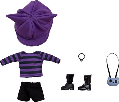 Nendoroid Doll: Outfit Set - Cat-Themed Outfit - Purple (Good Smile Company)ㅤ – Good Smile Company – ActionFigureBrasil