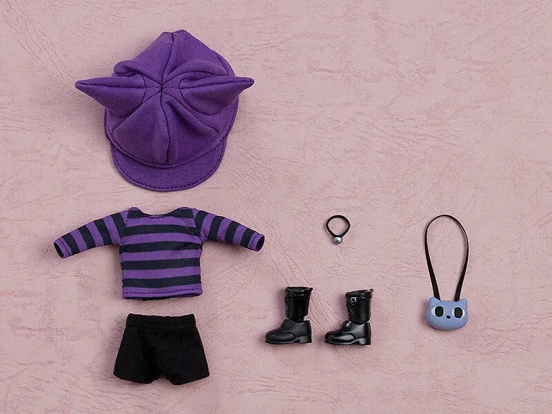 Nendoroid Doll: Outfit Set - Cat-Themed Outfit - Purple (Good Smile Company)ㅤ – Good Smile Company – ActionFigureBrasil