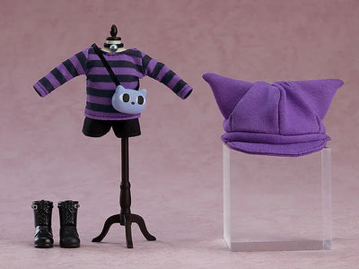 Nendoroid Doll: Outfit Set - Cat-Themed Outfit - Purple (Good Smile Company)ㅤ – Good Smile Company – ActionFigureBrasil — detalhe do produto