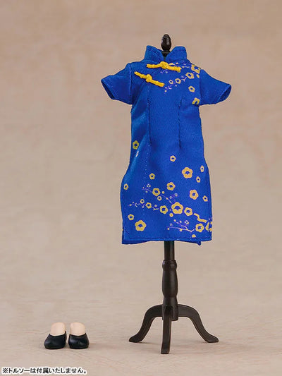 Nendoroid Doll: Outfit Set - Chinese Dress - Blue (Good Smile Company)ㅤ – Good Smile Company – ActionFigureBrasil — detalhe do produto
