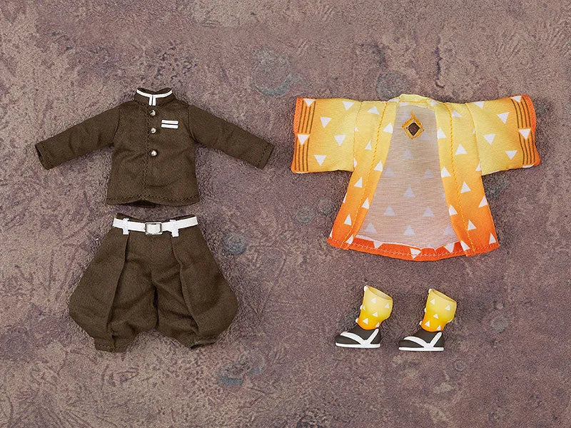 Nendoroid Doll Outfit Set Demon Slayer: Kimetsu no Yaiba Zenitsu Agatsumaㅤ – Good Smile Company – ActionFigureBrasil
