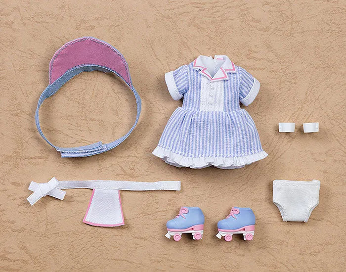 Nendoroid Doll Outfit Set Diner:Girl (Blue)ㅤ – Good Smile Company – ActionFigureBrasil