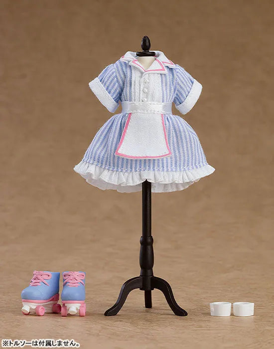 Nendoroid Doll Outfit Set Diner:Girl (Blue)ㅤ – Good Smile Company – ActionFigureBrasil