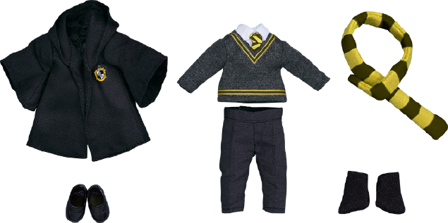 Nendoroid Doll: Outfit Set - Harry Potter Hufflepuff Uniform - Boy (Good Smile Company)ㅤ – Good Smile Company – ActionFigureBrasil