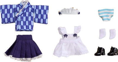 Nendoroid Doll: Outfit Set - Japanese-Style Maid - Blue (Good Smile Company)ㅤ – Good Smile Company – ActionFigureBrasil