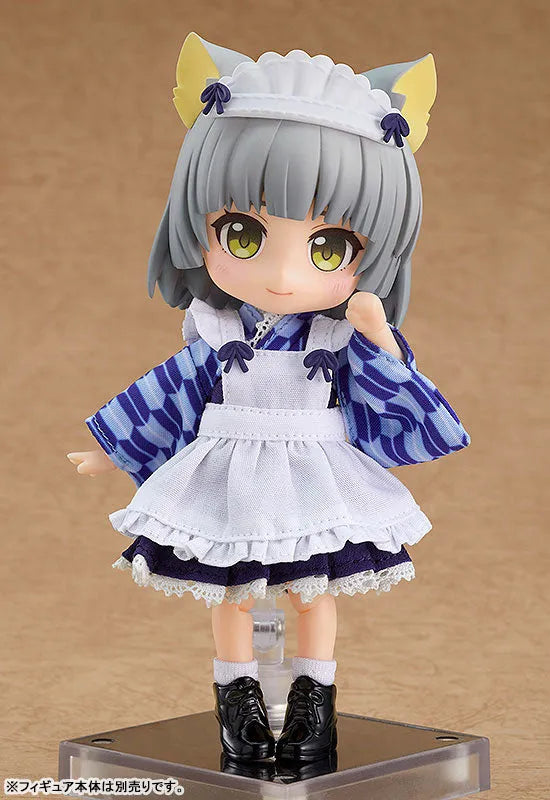Nendoroid Doll: Outfit Set - Japanese-Style Maid - Blue (Good Smile Company)ㅤ – Good Smile Company – ActionFigureBrasil