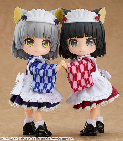 Nendoroid Doll: Outfit Set - Japanese-Style Maid - Blue (Good Smile Company)ㅤ – Good Smile Company – ActionFigureBrasil — embalagem