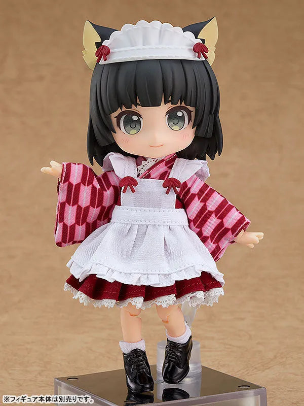 Nendoroid Doll: Outfit Set - Japanese-Style Maid - Pink (Good Smile Company)ㅤ – Good Smile Company – ActionFigureBrasil