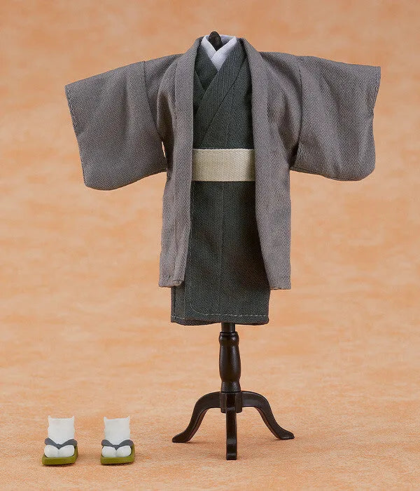 Nendoroid Doll: Outfit Set - Kimono - Boy, Gray (Good Smile Company)ㅤ – Good Smile Company – ActionFigureBrasil