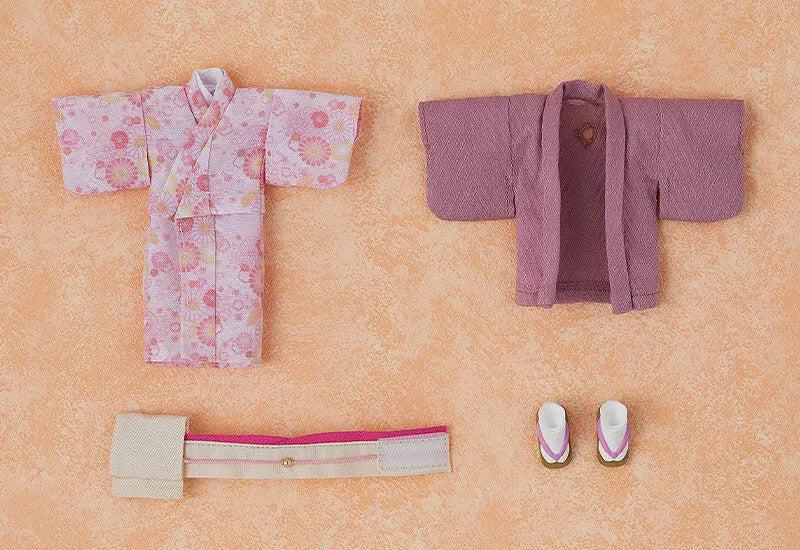 Nendoroid Doll: Outfit Set - Kimono - Girl, Pink (Good Smile Company)ㅤ – Good Smile Company – ActionFigureBrasil