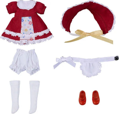 Nendoroid Doll: Outfit Set - Old-Fashioned Dress - Red (Good Smile Company)ㅤ – Good Smile Company – ActionFigureBrasil