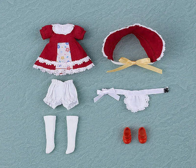 Nendoroid Doll: Outfit Set - Old-Fashioned Dress - Red (Good Smile Company)ㅤ – Good Smile Company – ActionFigureBrasil — detalhe do produto