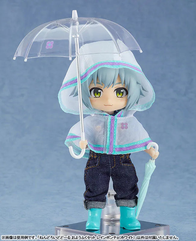 Nendoroid Doll Outfit Set Rain Poncho (White)ㅤ – Good Smile Company – ActionFigureBrasil