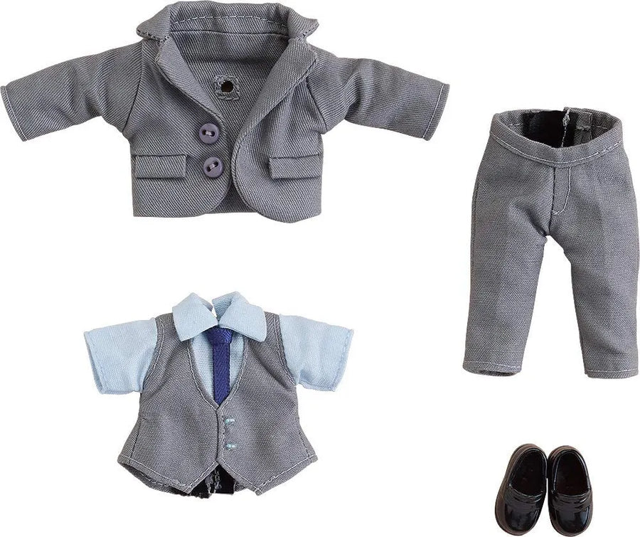 Nendoroid Doll Outfit Set - Suit - Gray (Good Smile Company)ㅤ – Good Smile Company – ActionFigureBrasil
