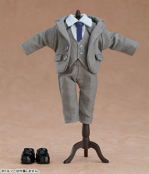 Nendoroid Doll Outfit Set - Suit - Gray (Good Smile Company)ㅤ – Good Smile Company – ActionFigureBrasil