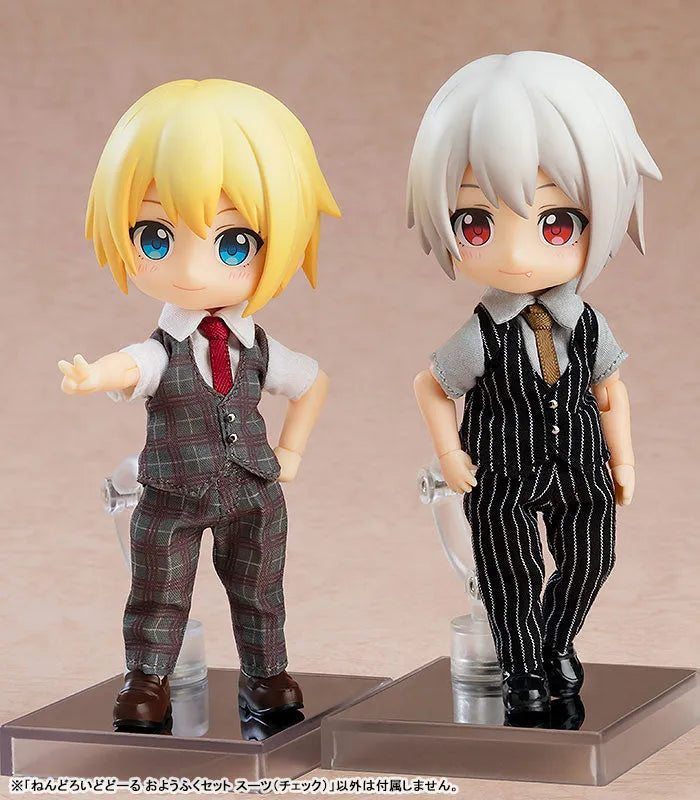 Nendoroid Doll Outfit Set Suit (Plaid)ㅤ – Good Smile Company – ActionFigureBrasil