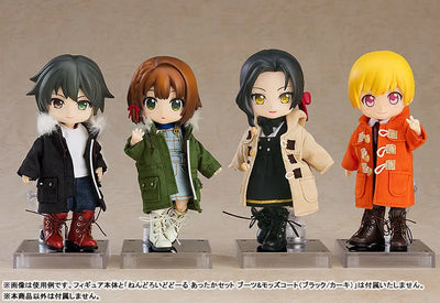 Nendoroid Doll Warm Clothing Set: Boots & Duffle Coat (Beige)ㅤ – Good Smile Company – ActionFigureBrasil — close