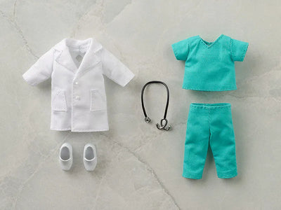 Nendoroid Doll Work Outfit Set - Nendoroid Doll: Outfit Set - Doctor (Good Smile Company)ㅤ – Good Smile Company – ActionFigureBrasil — ângulo diferente