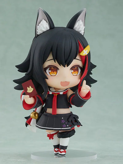 Nendoroid Hololive Production Ookami Mioㅤ – Good Smile Company – ActionFigureBrasil — com base expositora