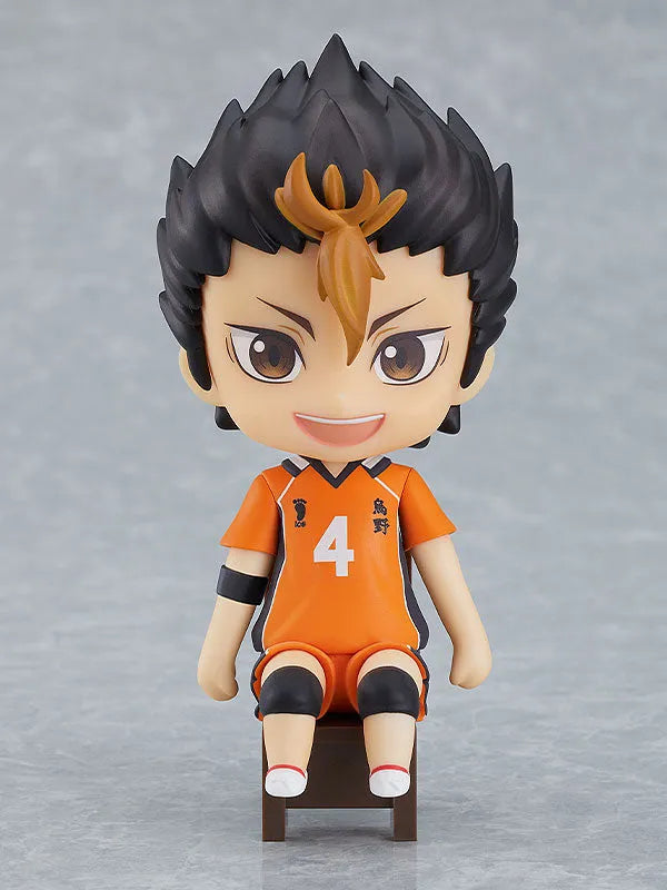 Nendoroid Swacchao! - Haikyuu!! - Nishinoya Yu (Orange Rouge)ㅤ – Orange Rouge – ActionFigureBrasil