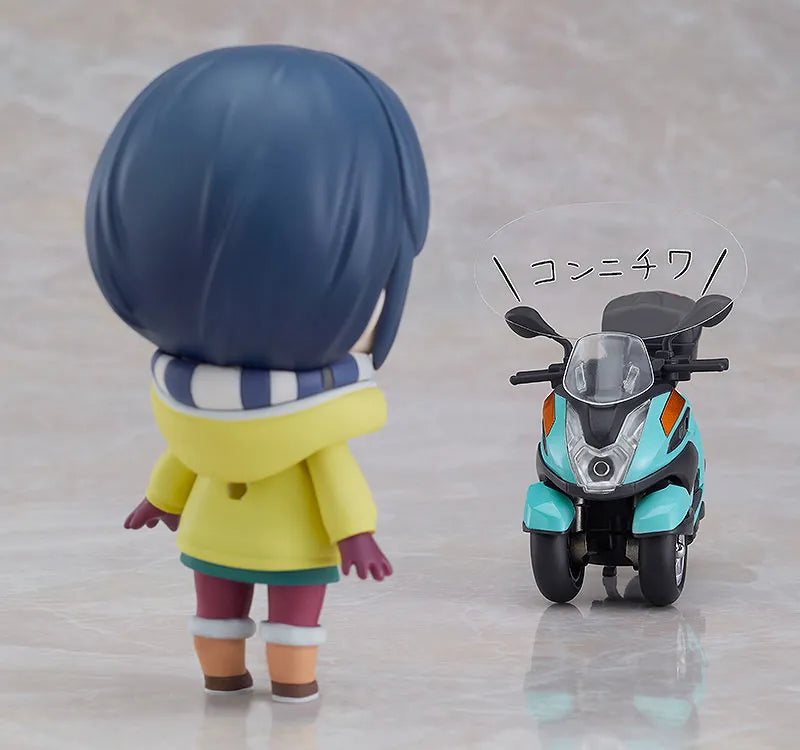 Nendoroid Yuru Camp Rin Shima: Trike Ver.ㅤ – Good Smile Company – ActionFigureBrasil