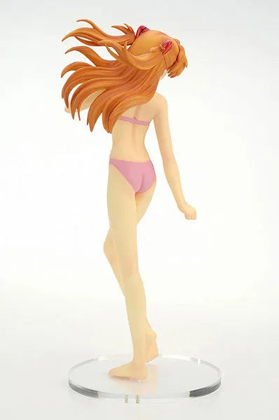 Neon Genesis Evangelion - Asuka Swimsuit Pink Ver. 1/8ㅤ – Aizu Project – ActionFigureBrasil — ângulo diferente