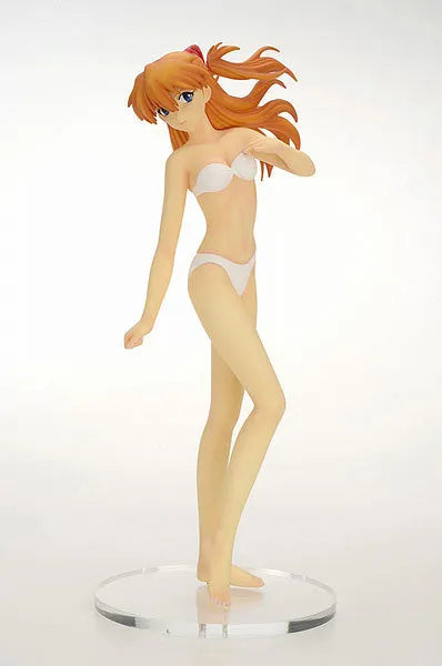 Neon Genesis Evangelion - Asuka Swimsuit (White) Ver. 1/8ㅤ – Aizu Project – ActionFigureBrasil