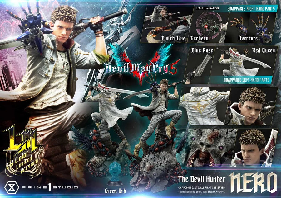 Nero (Limited Version) Devil May Cry V – Prime1Studio – ActionFigure Brasil