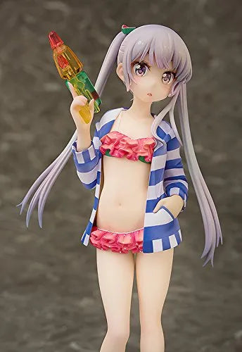 New Game!! - Suzukaze Aoba - 1/8 - Swimsuit Style (Aquamarine, Good Smile Company)ㅤ – Aquamarine – ActionFigureBrasil — embalagem