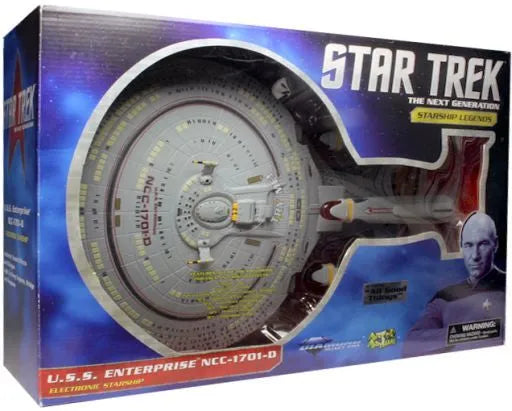 New Star Trek TNG U.S.S. Enterprise NCC-1701D Model Kai (Dreadnought Class)ㅤ – Diamond Select Toys – ActionFigureBrasil