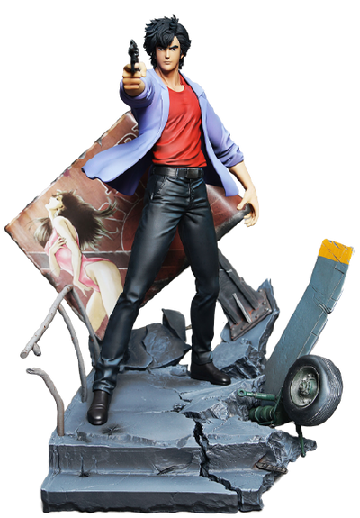 Nicky Larson (City Hunter) - LIMITED EDITION: 500 – Kitsune Statue – ActionFigure Brasil