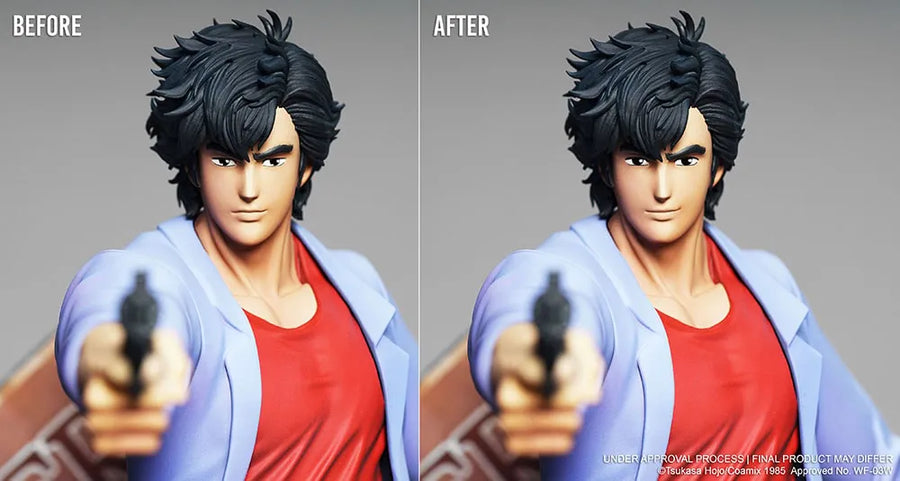 Nicky Larson (City Hunter) - LIMITED EDITION: 500 – Kitsune Statue – ActionFigure Brasil