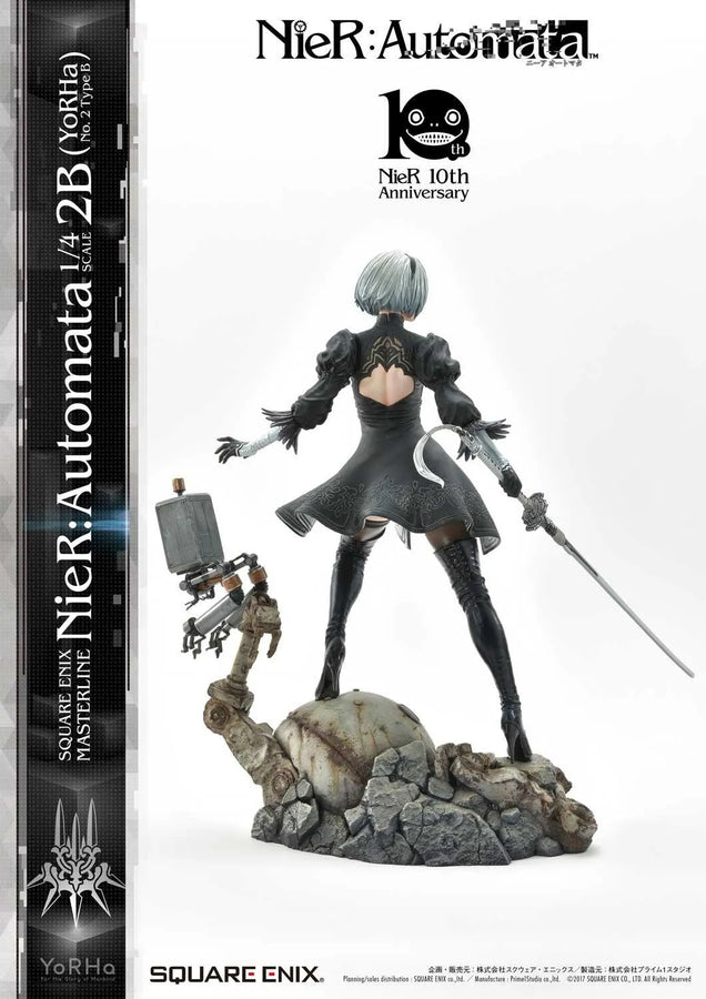 NieR:Automata 1/4 Scale - 2B (YoRHa No. 2 Type B) (Regular Version) NieR:Automata – Prime1Studio – ActionFigure Brasil