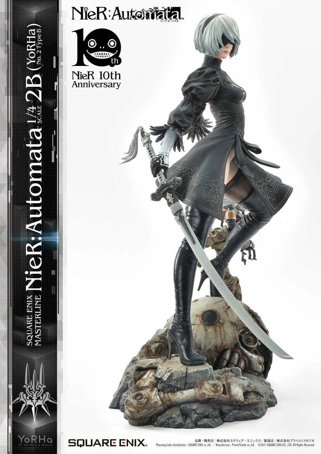 NieR:Automata 1/4 Scale - 2B (YoRHa No. 2 Type B) (Regular Version) NieR:Automata – Prime1Studio – ActionFigure Brasil