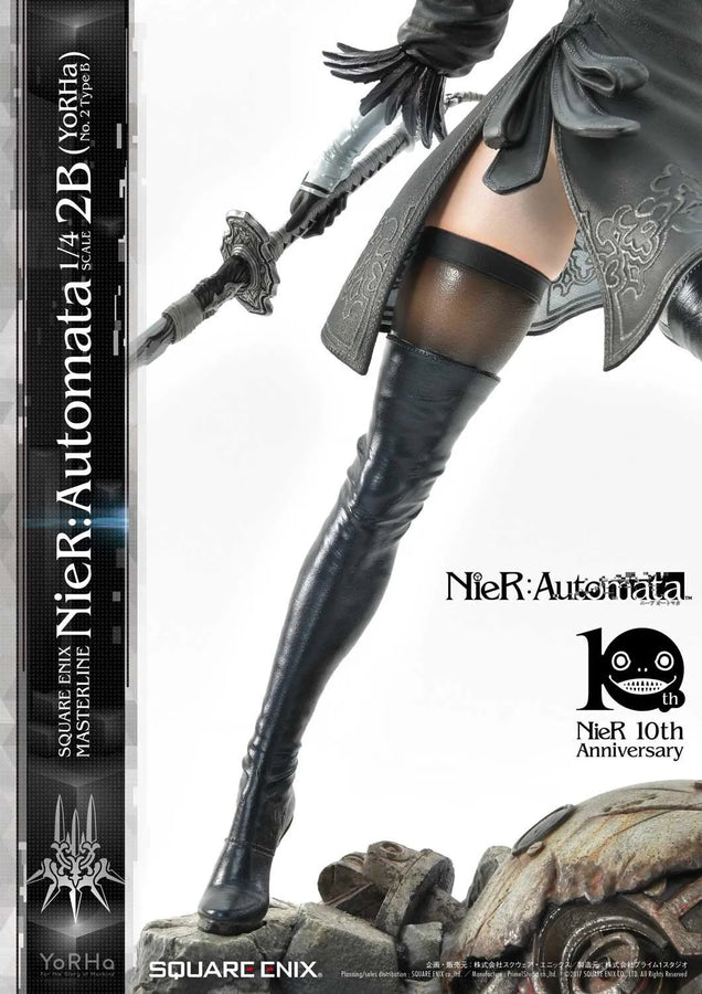 NieR:Automata 1/4 Scale - 2B (YoRHa No. 2 Type B) (Regular Version) NieR:Automata – Prime1Studio – ActionFigure Brasil