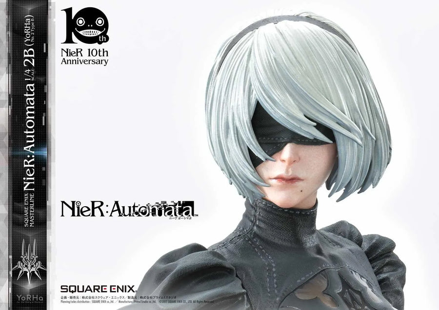 NieR:Automata 1/4 Scale - 2B (YoRHa No. 2 Type B) (Regular Version) NieR:Automata – Prime1Studio – ActionFigure Brasil