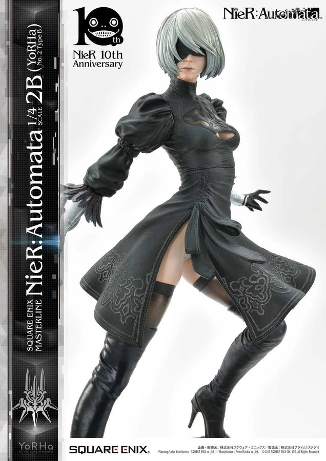 NieR:Automata 1/4 Scale - 2B (YoRHa No. 2 Type B) (Regular Version) NieR:Automata – Prime1Studio – ActionFigure Brasil