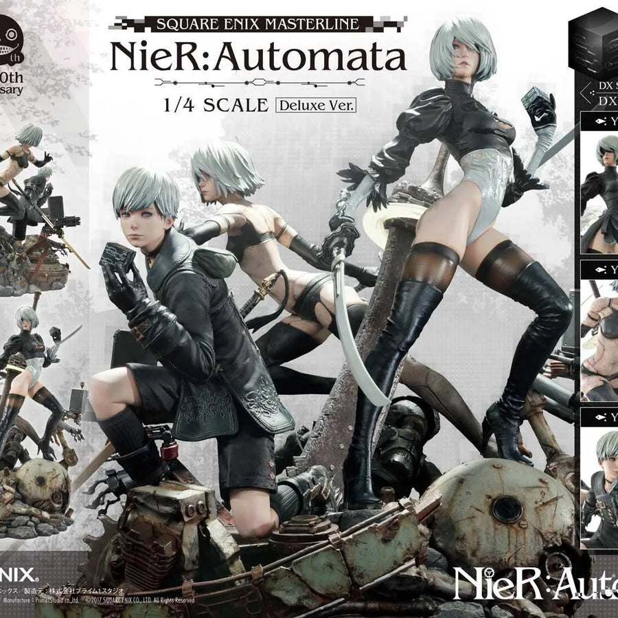 NieR:Automata 1/4 Scale (Deluxe Version) NieR:Automata – Prime1Studio – ActionFigure Brasil