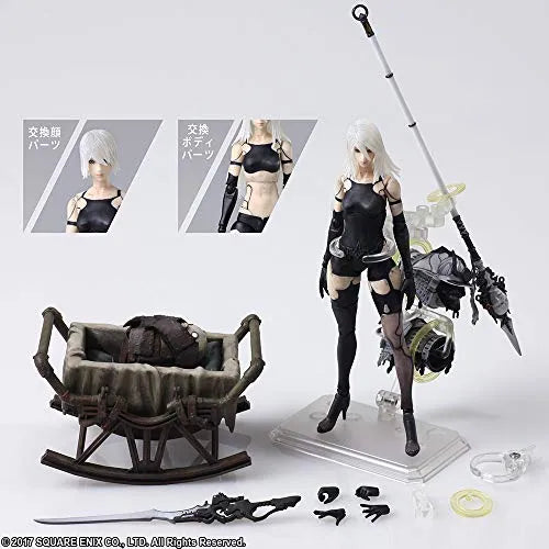 NieR: Automata - Forest King - YoRHa Type A No.2 - Bring Arts (Square Enix)ㅤ – Square Enix – ActionFigureBrasil