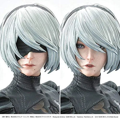NieR: Automata - Pod 042 - Pod 153 - YoRHa No. 2 Type B - YoRHa No. 9 Type S - YoRHa Type A No.2 - Square Enix Masterline SEM-01 - 1/4 (Prime 1 Studio)ㅤ – Prime 1 Studio – ActionFigureBrasil — embalagem
