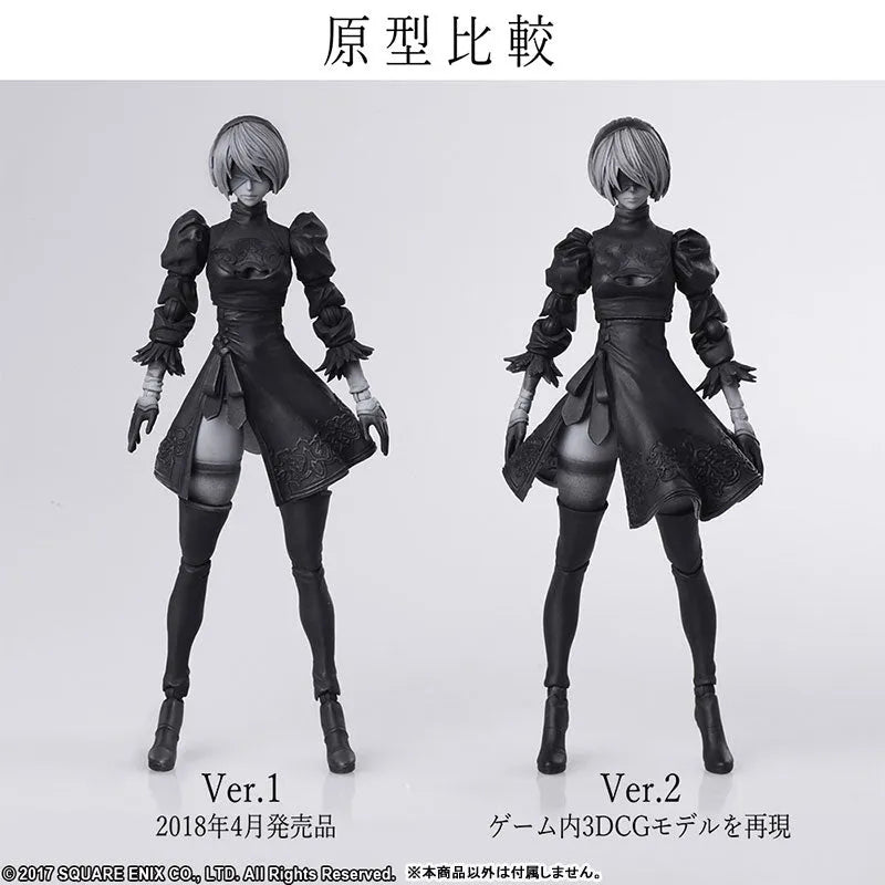 NieR: Automata - Pod 042 - YoRHa No. 2 Type B - Bring Arts - 2.0 (Square Enix)ㅤ – Square Enix – ActionFigureBrasil
