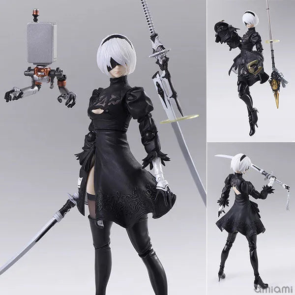 NieR: Automata - Pod 042 - YoRHa No. 2 Type B - Bring Arts - 2.0 (Square Enix)ㅤ – Square Enix – ActionFigureBrasil